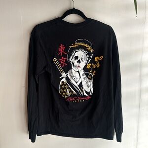 Riot Society men’s long sleeve T-shirt, size medium